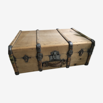 Renovated old travel trunk