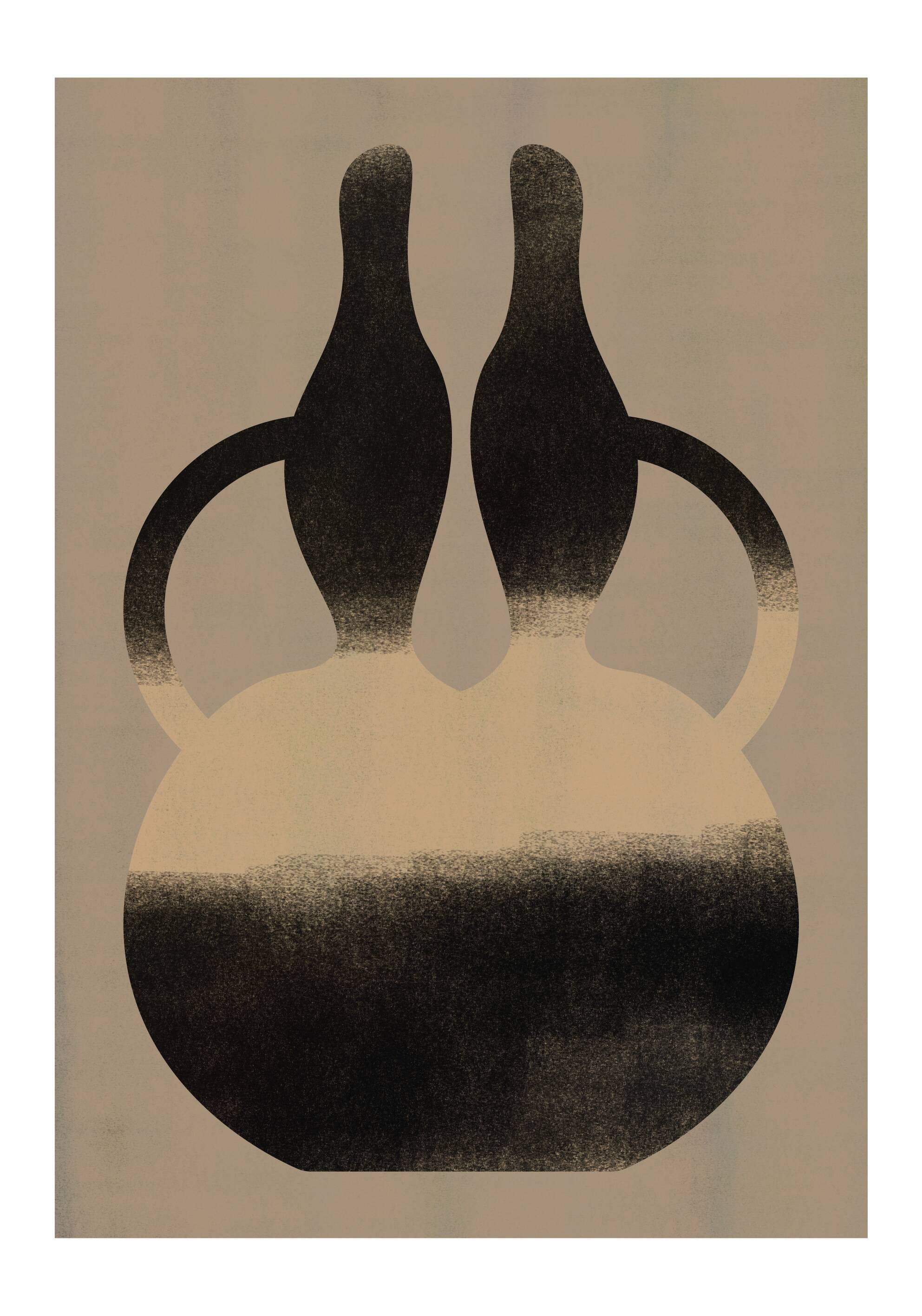 Madame Vase - Art print