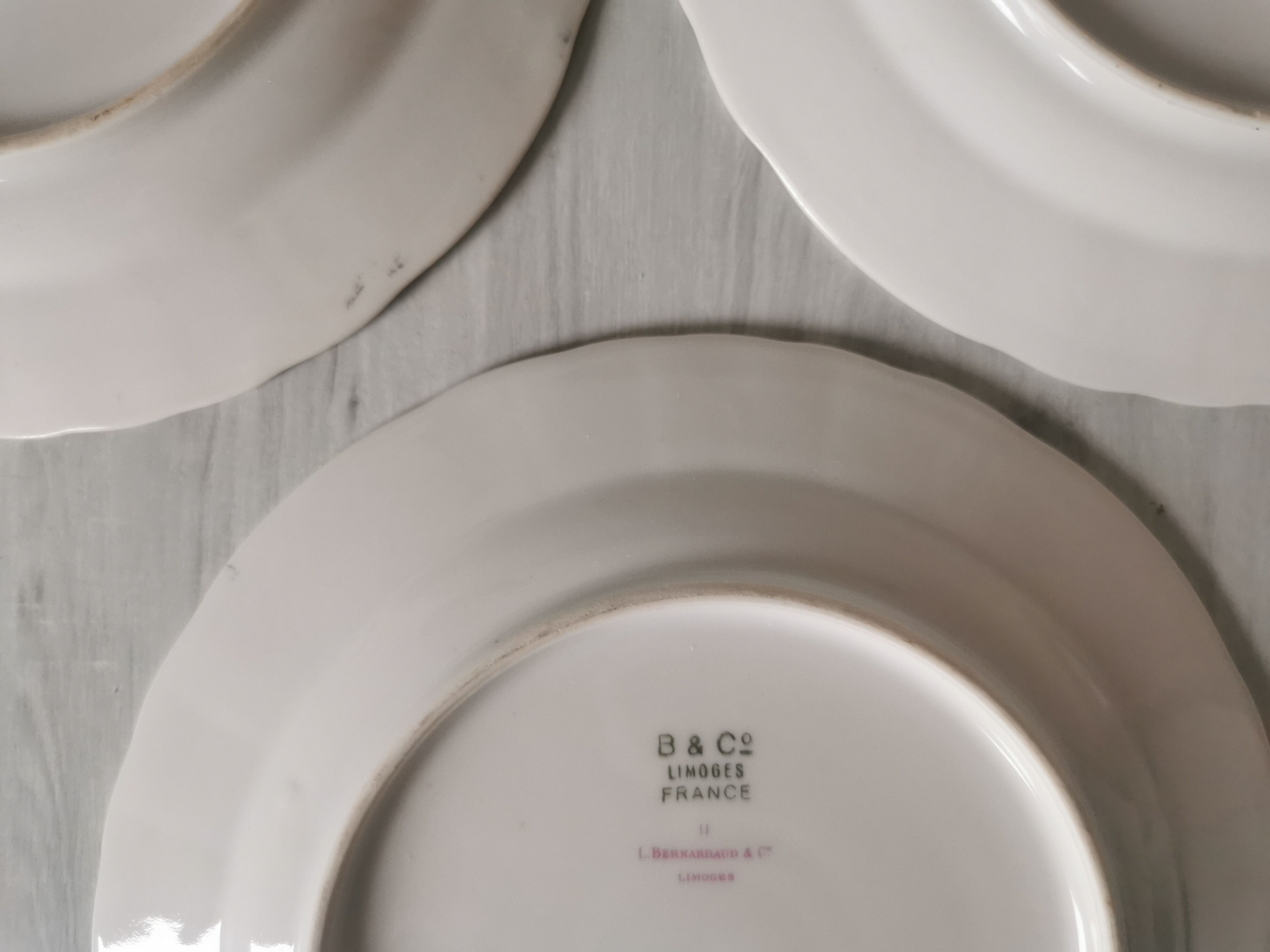 Dessert service and coffee Bernardaud Limoges