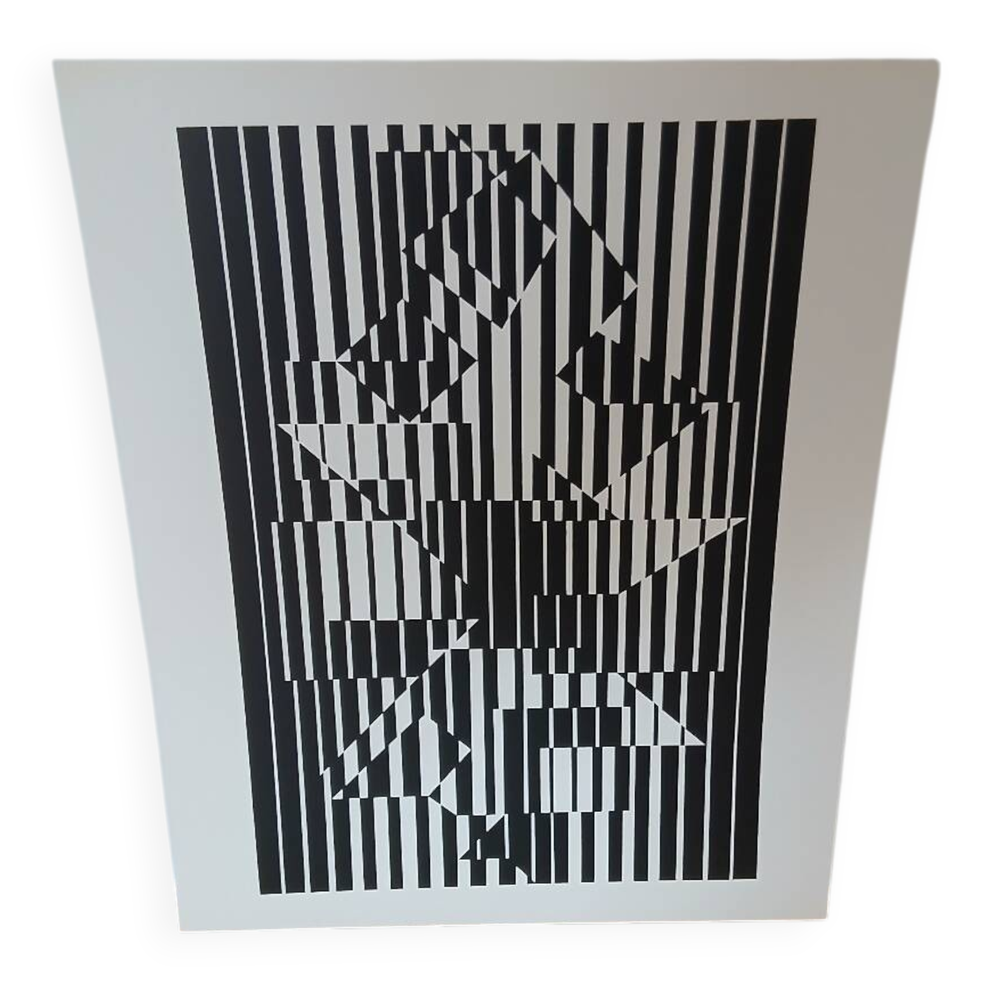 Serigraphie Victor Vasarely ILIAVA, 1956