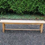 Wooden bench