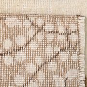 6x9 Cream & Brown Oriental Vintage Rug, 175x290Cm
