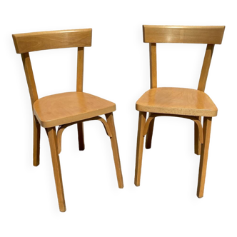 Duo chaise bistrot baumann 80