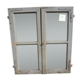 Old grey patina window