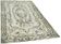 Handmade Distressed Oriental 1980s 184 cm x 283 cm Grey Rug