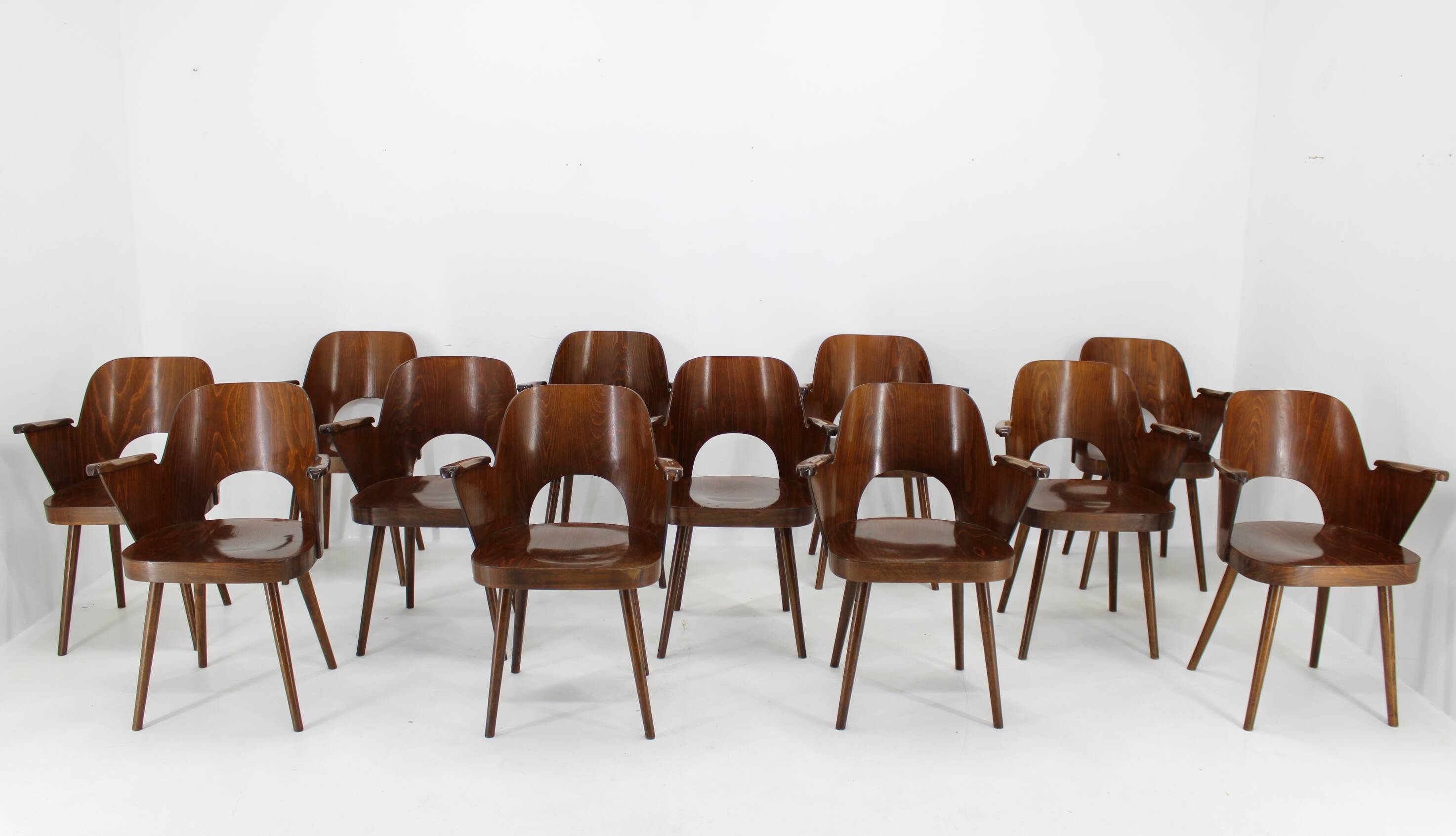1960s Oswald Haerdtl Chair by TON Czechoslovakia