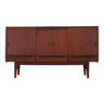 Teak highboard, Danish design, 1960s, production: Denmark