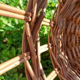 Retro wicker basket