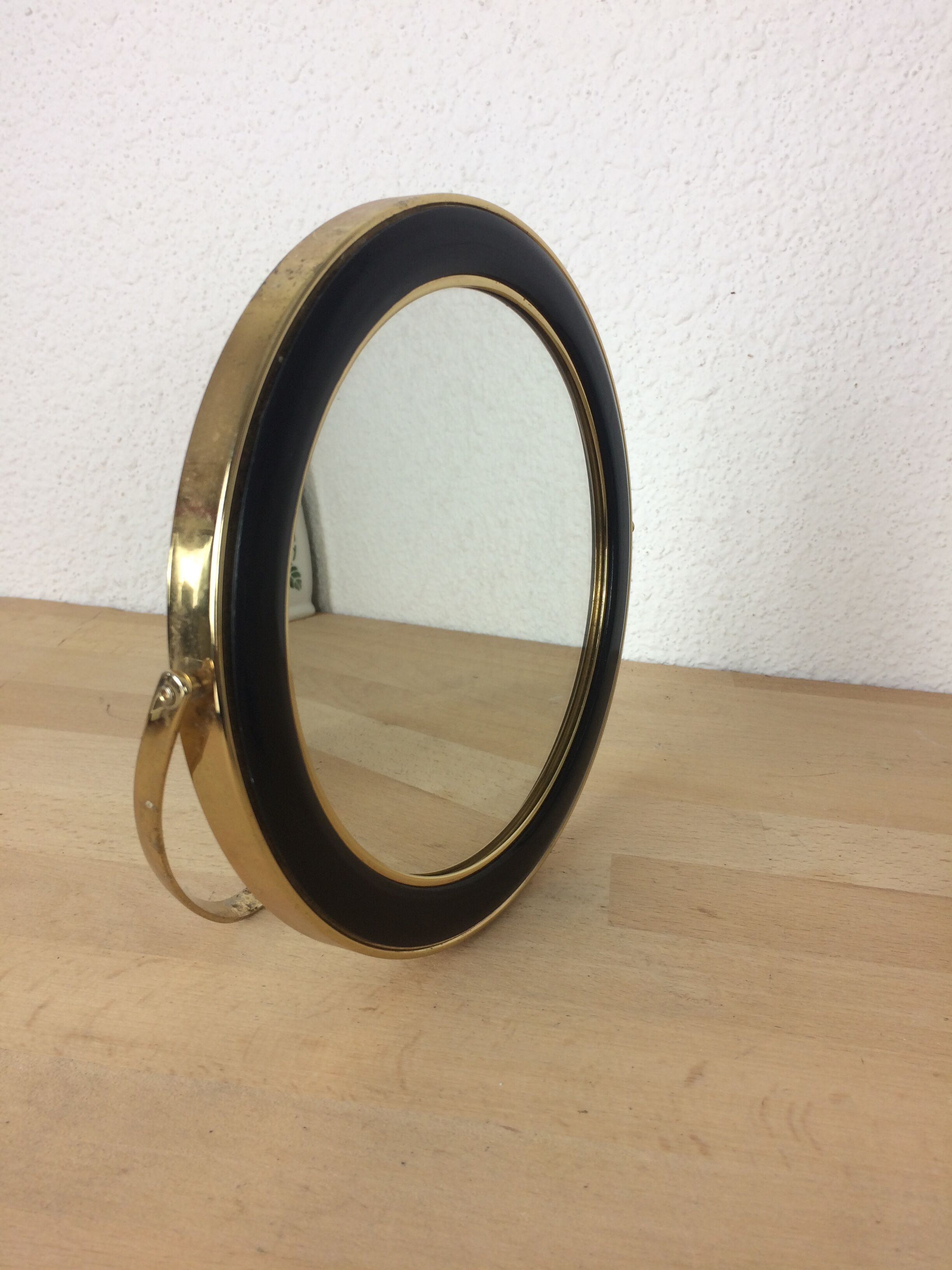Miroir de barbier double face vintage 19cm
