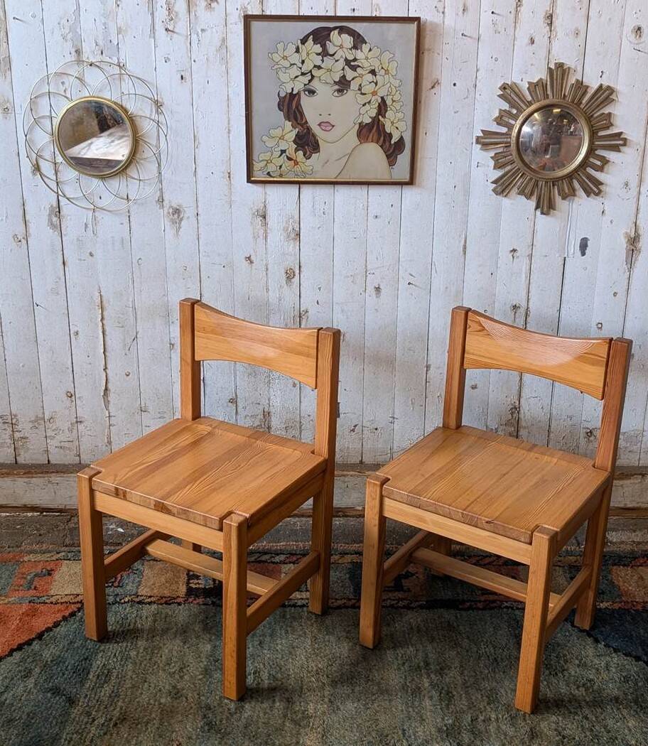 Paire de chaise Ilmari Tapiovaara