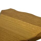 Vintage Scandinavian side tables made of solid wood circa 1970s