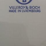 6 Villeroy & Boch diam tiled oyster plates 25,5