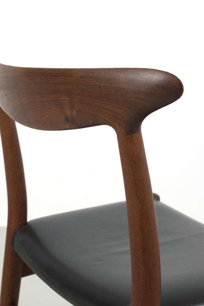 Model W2 Dining Chairs by Hans Wegner, Set of 4