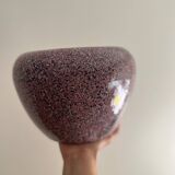 Pink memphis-style vase