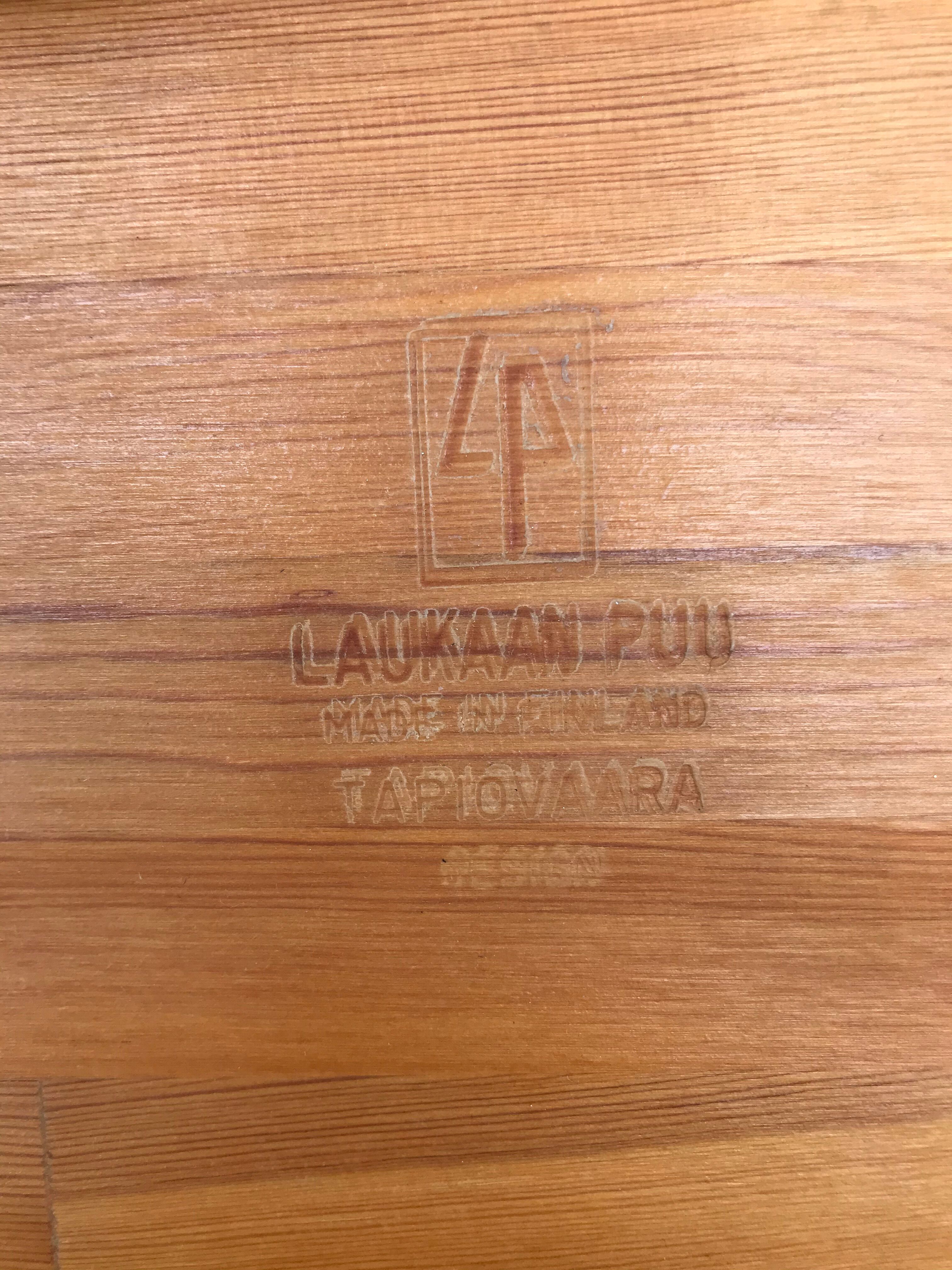 Ilmari Tapiovaara Pirrka Bench for Laukaan Puu