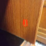Scandinavian bookcase, chest of drawers