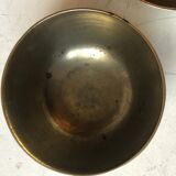 Set of brass Chinese cups