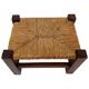 Vintage footstool stool minimalist