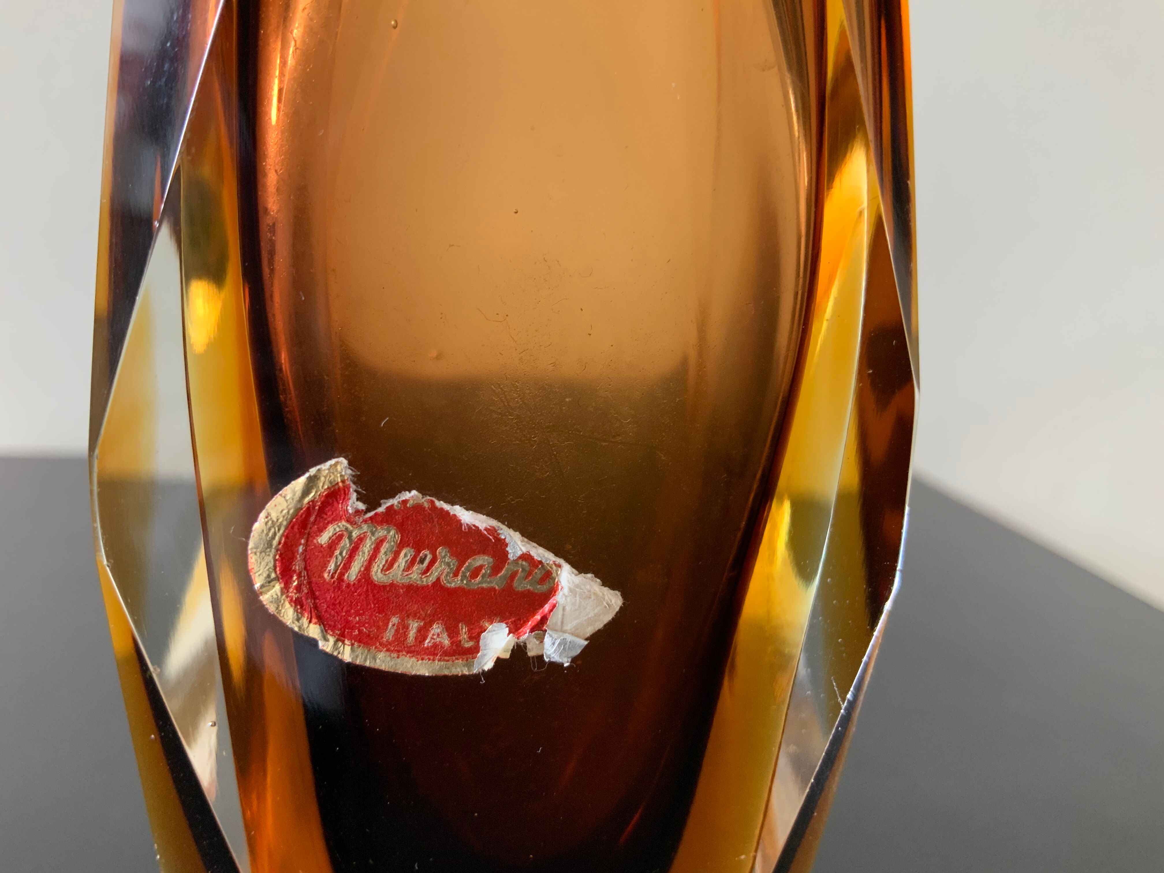 Murano Flavio Poli vase