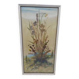 Herbarium on watercolor. the 50's .