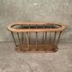 Vintage Scandinavian style magazine rack