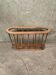 Vintage Scandinavian style magazine rack