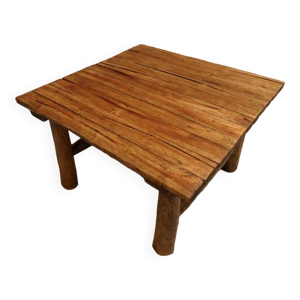 Table basse vintage en - 1960 bois