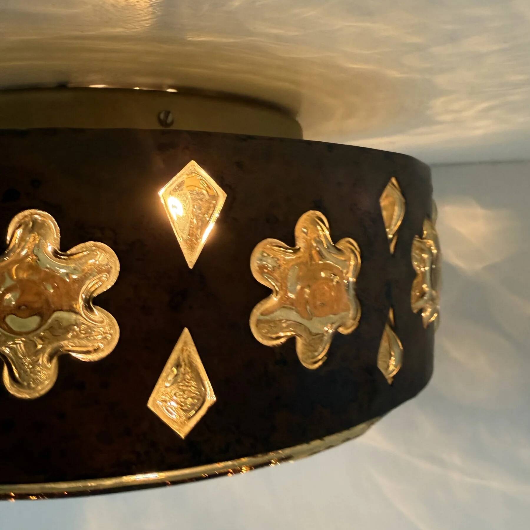 Mid-century design Nanny Still for Peil & Putzler flush mount, 1970s