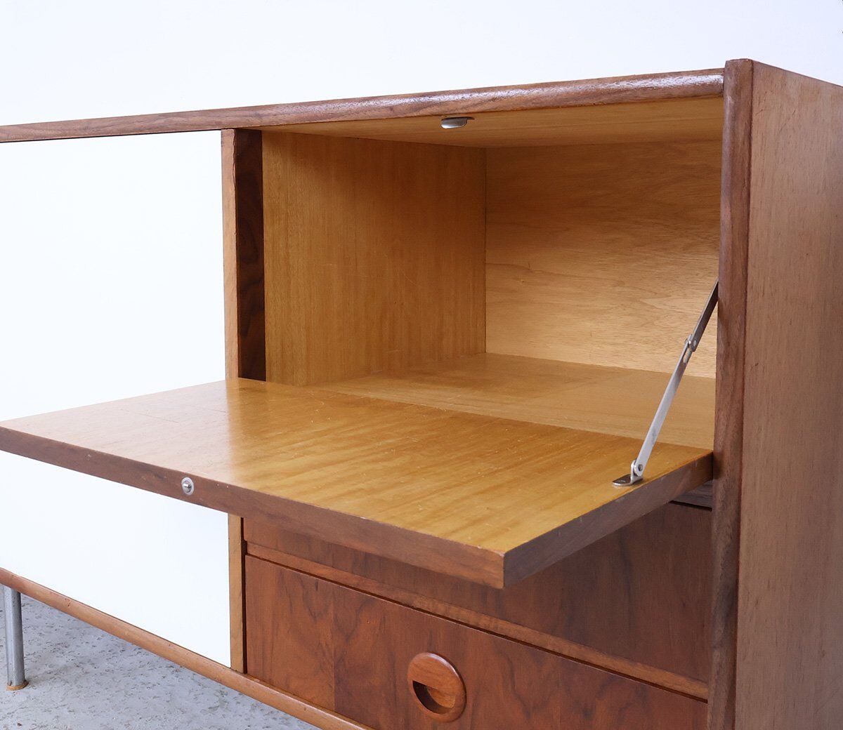 Vintage walnut sideboard by William Watting for Fristho, 1960s