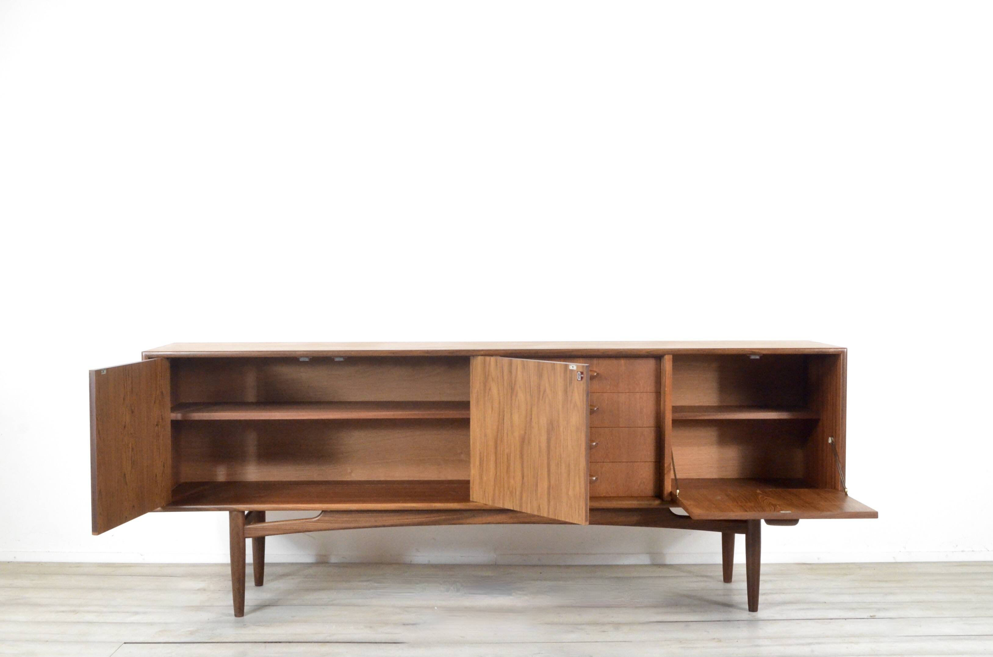 G Plan Sideboard, Long John in Afromosia and Teak