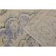 1970s Vintage Turkish Oushak Handmade Wool Cotton Beige Area Rug 171x282