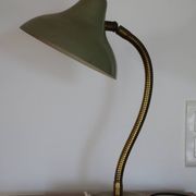 Lampe à poser laiton verte 420mm