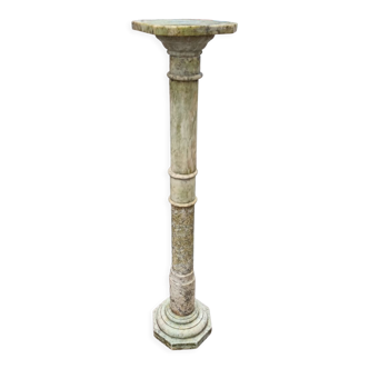 Antique marble column