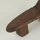 Vintage West African monoxyl wooden chair Lobi / Stargazer Circa 1950