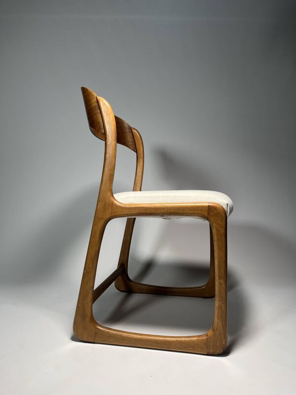 Chaises Bémol ou traîneau Baumann vintage