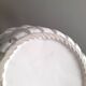 Italian woven ceramic basket