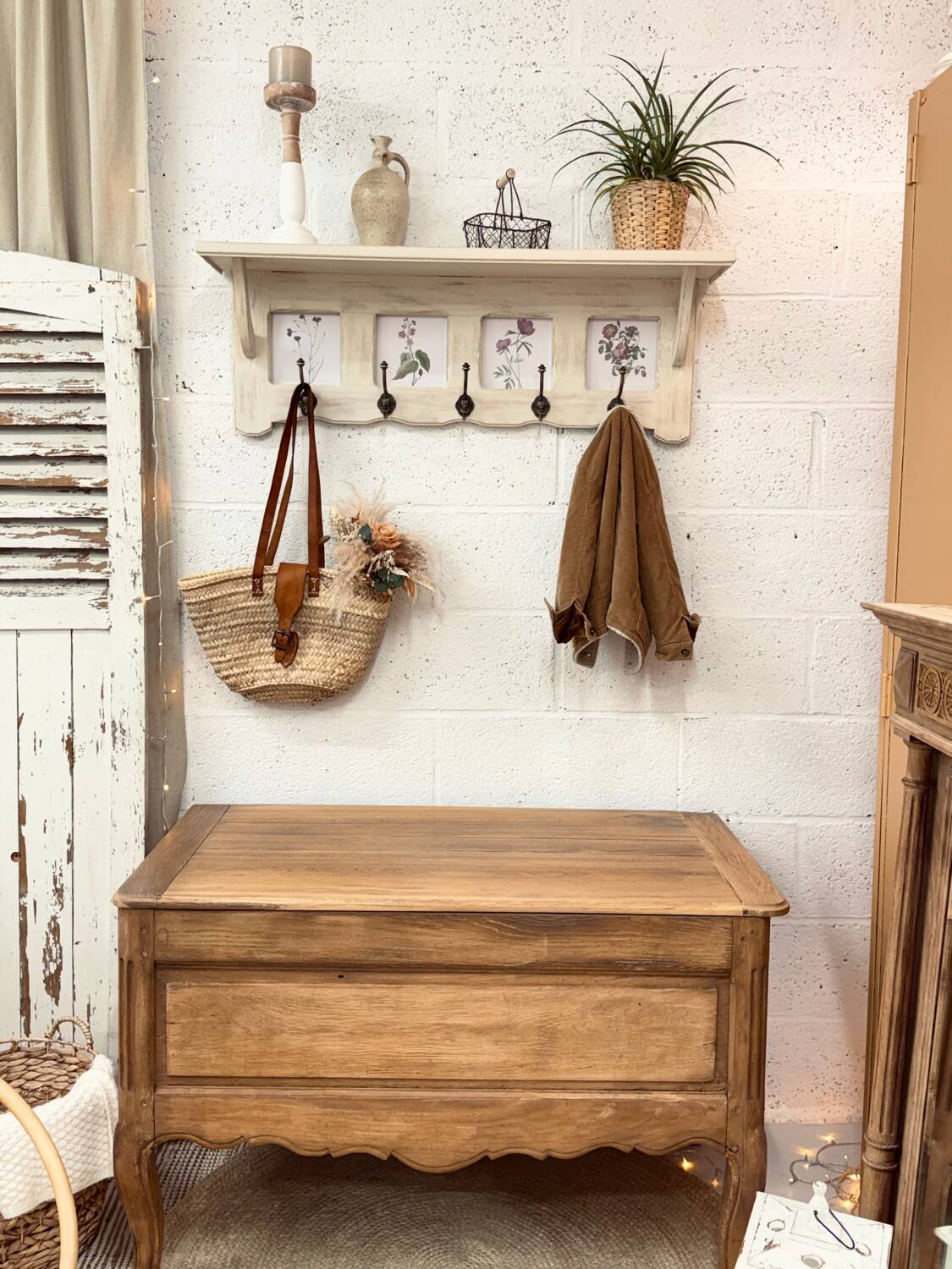 Restored antique bank safe
