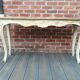 Louis XV style console patinated