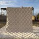 tapis berbère Beni ouarain écru à reliefs 3*2m