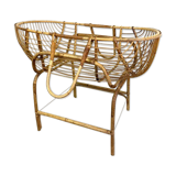 Rattan couffin in very good condition sold with mattress