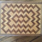 Wooden box and marquetry