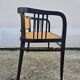 Vienna Secession beech canapé with cane seat and backrest.