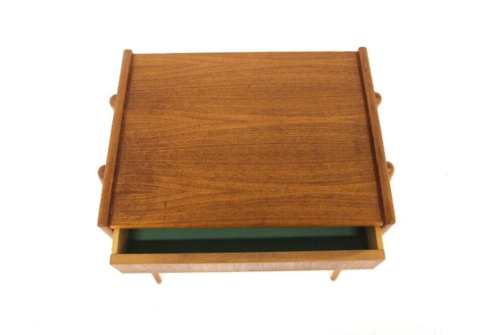 Scandinavian teak bedside table, AB Carlströms, Sweden, 1960