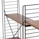 Tomado teak floor shelf with corner