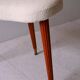 1940s Swedish Stool with Mahogany Legs