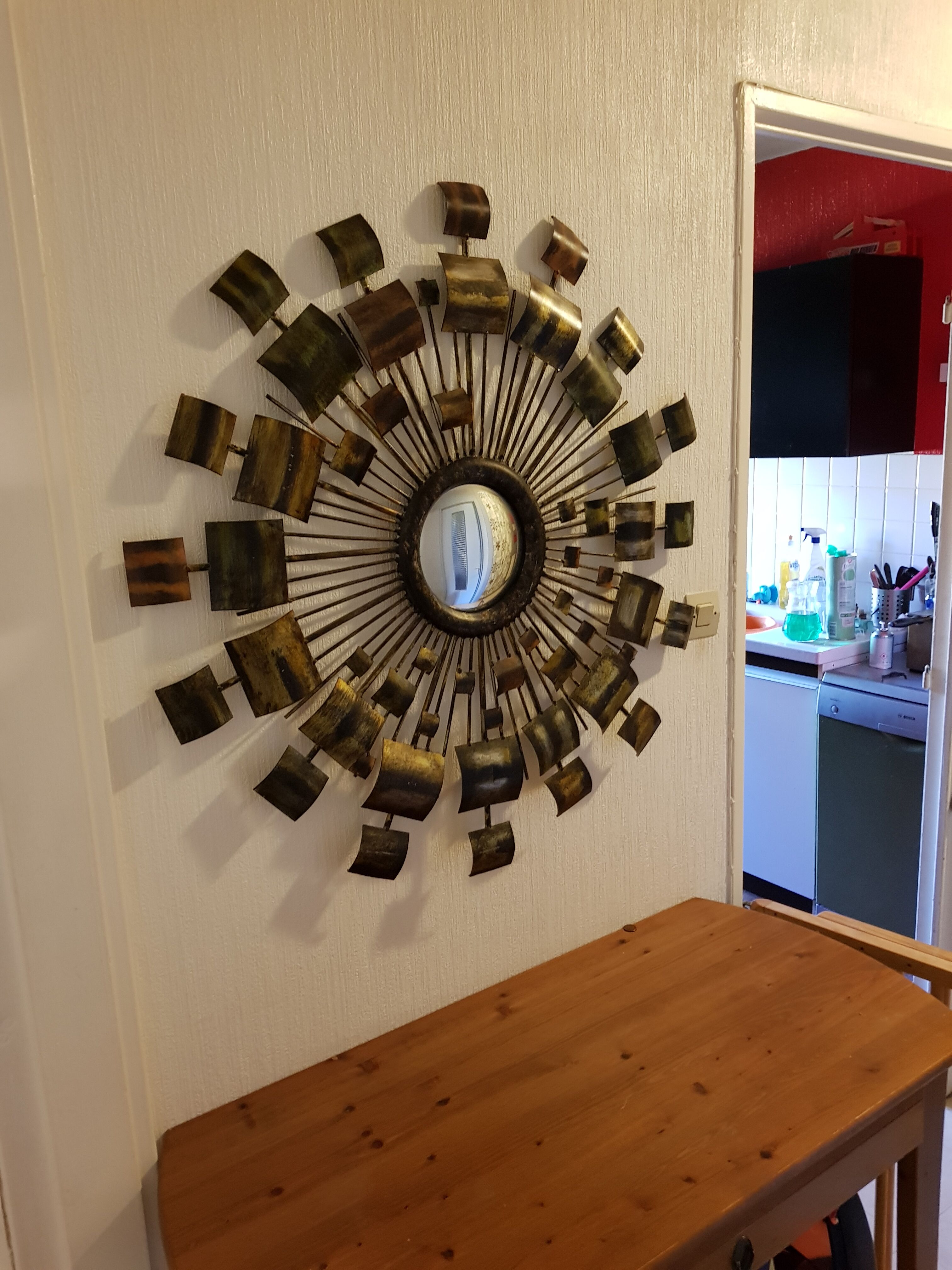 Eye of the witch vintage 91x91cm