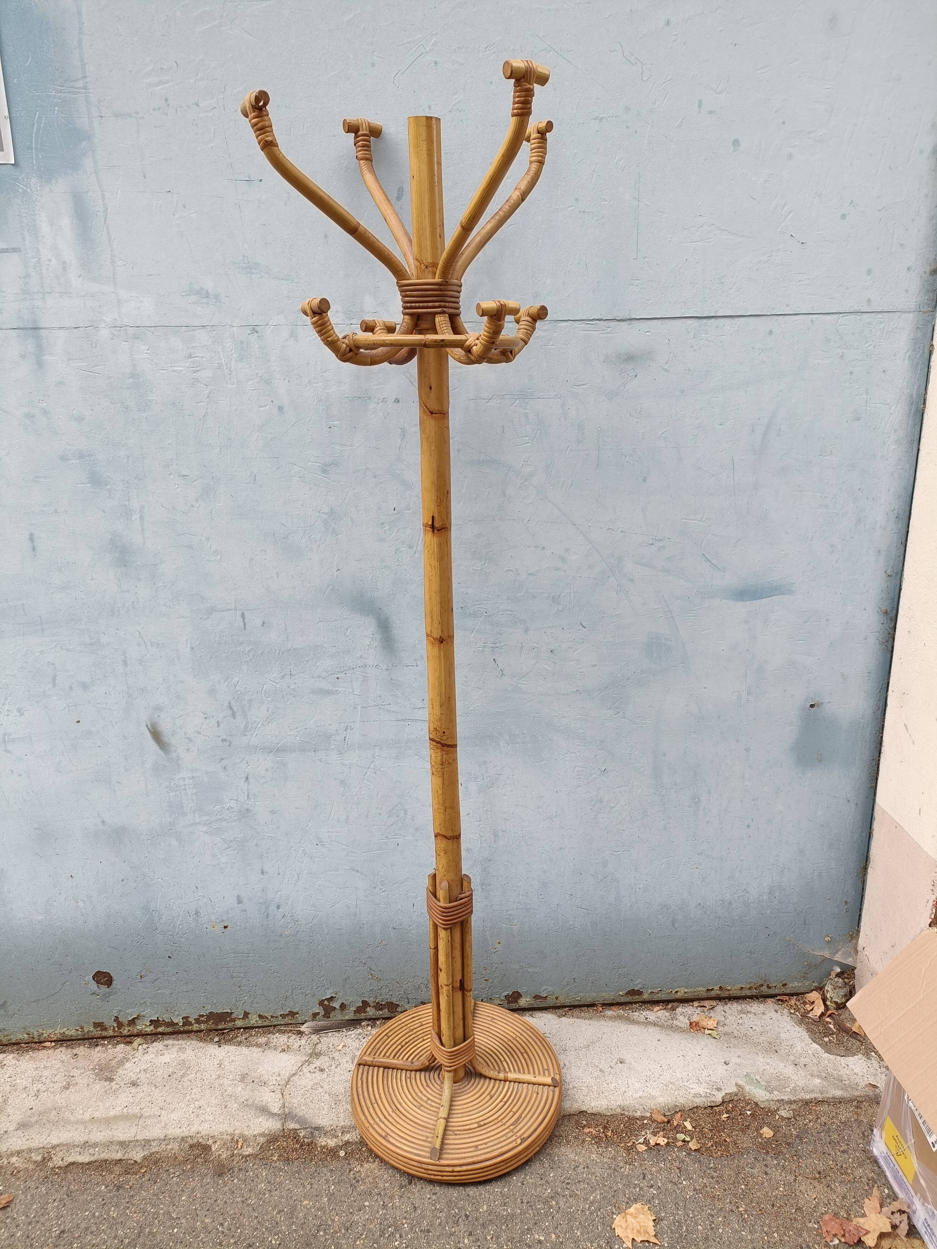 Vintage Bamboo Parrot