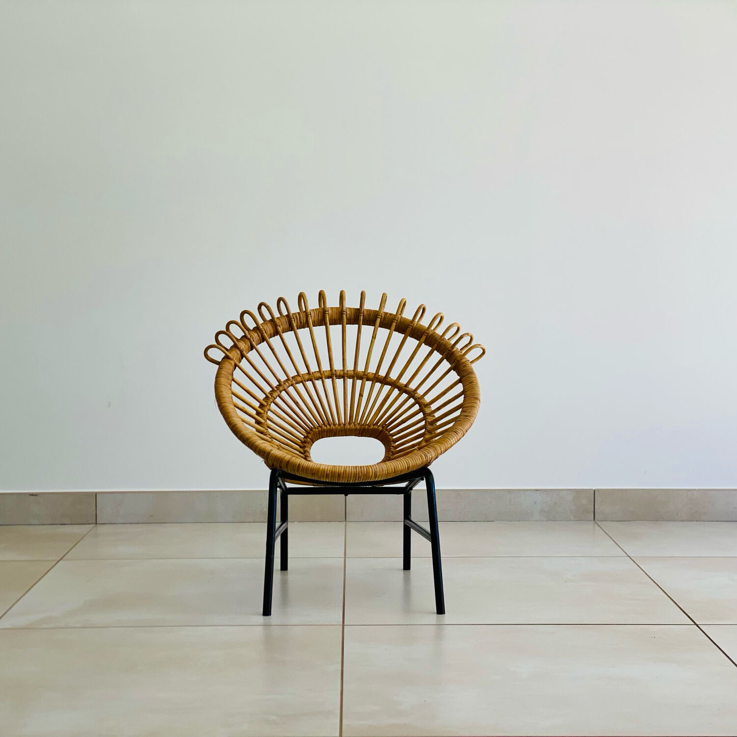 Children's rattan lounge set