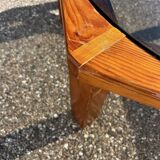 large brutalist coffee table