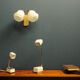 Scandinavian design wall lamp